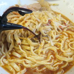 ラーメン二郎 - 赤酢投入～♪