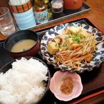 Hoshinohama Shokudou - 島豆腐チャンプルー定食￥830