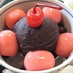 甘味処 彦いち - 梅あんみつアップ