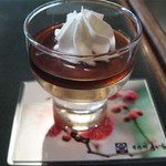 甘味処 彦いち - 梅酒ゼリー