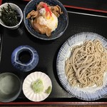 Bikyuu - もりそばセット&ミニ豚丼♬ 1050円