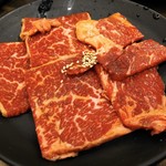 七輪焼肉 安安 - カルビ