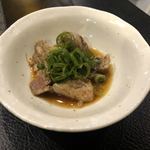 京松蘭 南森町 - 和牛すじポン酢
                                トロトロ柔らかい
                                あっさりした薄味。ピリ辛。