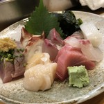漁火 - 刺身盛り合わせ