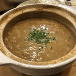 漁火 - 鍋の〆は雑炊❗️