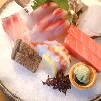 九つ井 本店 - 刺身盛り合せ: これで5,000円は高すぎです！