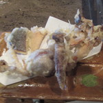 柳家 - キノコの天ぷら