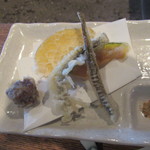 柳家 - 泥鰌と猪の肉団子