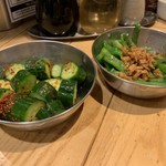 ROCCOMAN - ピリ辛きゅうり、ピーマン