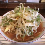 松屋製麺所 - 本日の試食、ねぎそば800円 2019.10.27