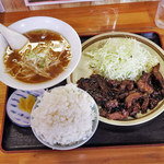 Kajitsuen - トンテキ定食ご飯大盛