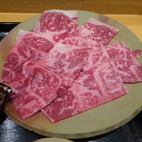 日本料理 丸しま - ランチ：和牛すきしゃぶ膳（米沢牛サーロイン薄切り）