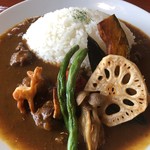 グリーンメッセージ - お山のしかカレー　1100円