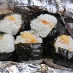 天むす千寿 - ヒョイパク　ヒョイパク　って感じ