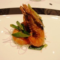 中国料理 梨杏 - 海老揚げ