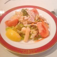 レストラン香味屋 - 本気出してるカニさん