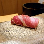 すし うえだ - 大トロのさくヅケ