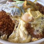 千楽 - カツ丼(上)