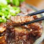 りょぞぶふ - ステーキ丼アップその３