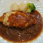 パ・ド・ドゥ - メインのポークソテーチーズ焼き