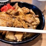 新橋　岡むら屋 - 肉めし(並盛)