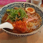 ラーメン 虎一番 - 海老まみれラーメン