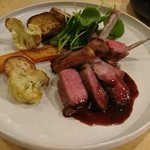 食堂へりていじ - 仔羊のロースト