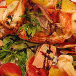 オステリア ガウダンテ 神戸元町東店 - 伊勢海老のサラダ仕立て