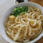 合田うどん - かけうどんの中！