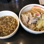 つけめん 蜩 - ガーリック塩つけ麺（大）　880円