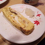 回し寿司 活 活美登利 - 玉子焼き