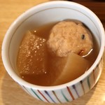 緑水亭 - かんもの煮付け