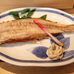 緑水亭 - 焼魚（あこう鯛）