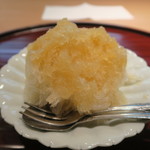 青華こばやし - ピオーネかき氷