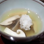 銀座 しのはら - 鱧と松茸の鍋