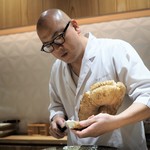 銀座 しのはら - 巨大松茸