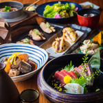 Weekday Lunch Banquet [Plum] Individual Selection <10 dishes, 2 hours of all-you-can-drink included> Enjoy the deliciousness of the season [Lunch Gozen Course]