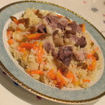 レイハン ウイグル レストラン - ポロセット（ウイグル風ピラフ）（１，３００円＋税）２０１９年１０月