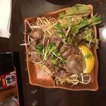 お好み焼き鉄板居酒屋 大昌 - 砂ずり塩、砂ずり大好きです