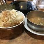 五十五番 - 二郎つけ麺 900円（+全部のせ 350円）