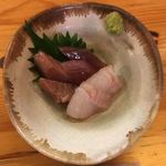 日本酒・おでん  ト18食堂 - 本日の三種盛