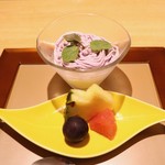 緑水亭 - 水菓子