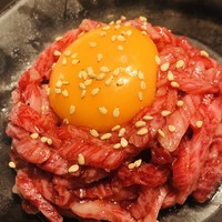 焼肉 じゅん - ユッケ〜！ もう絶品！