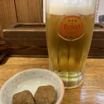 大衆居酒屋 なみ吉 - やっぱり、とりあえずオリオン生です。