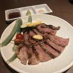 oishiiyamagatanoomisekandatoriumi - おいしい山形のお店 神田鳥海(とりうみ)(東京都千代田区内神田)山形牛ステーキ(120〜250g)グラム30円