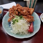 末げん - から揚げ定食　1700円