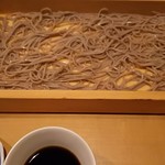 酒彩蕎麦 初代 - 料理写真:水、切れないよね…切れる訳ないよね…。