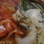 銀酒房 - 活モサ海老アップ