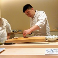 鮨料理 一高 - 木宮大将と吉田料理長