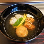 京料理 入舟 - 焼目鱧、蓮餅、松茸